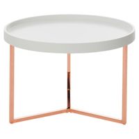 MID.YOU KONFERENČNÝ STOLÍK, biela, drevo, kompozitné drevo, 58,5/58,5/42 cm