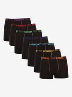 Lee Cooper Boxershorts 7 Stück Schwarz