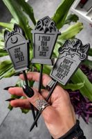 Dekoration (3er Set) KILLSTAR - Gravestone