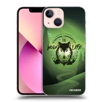 Silikónový prehľadný obal pre Apple iPhone 13 mini - Život vlka
