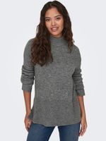 Jacqueline de Yong Elanora Pullover Grau