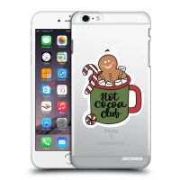 Silikónový prehľadný obal pre Apple iPhone 6 Plus/6S Plus - Hot Cocoa Club