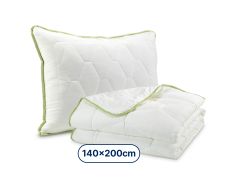 Dormeo Aloe Vera klasický polštář (50x70 cm) + Dormeo Aloe Vera přikrývka (140x200 cm) 50x70 cm