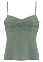 s.Oliver Tankini top  maslinasta