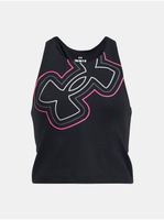 Černé sportovní tílko Under Armour Motion Branded Crop Tank