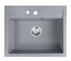 Novaservis DRGM1/48/58GA granitový dřez, 58x48 cm, šedá