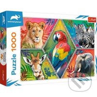 Animal Planet: Exotická zvířata - puzzle z kategorie Zvířata