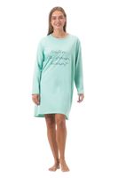 Gaubert Zöld  női hálóing (GB-6804) M