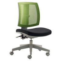 Stylife OTOČNÁ STOLIČKA PRE MLÁDEŽ, sivá, zelená, čierna