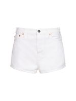 Cotton Denim Shorts