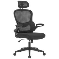 Carryhome OTOČNÁ STOLIČKA, sieťovina, čierna