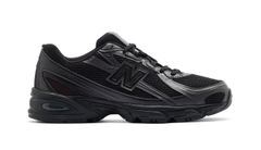 New Balance U740BO2 Unisex - Tenisky New Balance - Čierna - U740BO2-7 - Size: 7