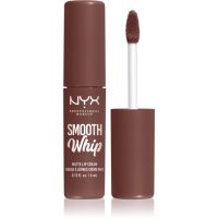 NYX Professional Makeup Smooth Whip Matte Lip Cream zamatový rúž s vyhladzujúcim efektom odtieň 17 Thread Count 4 ml