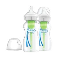 Dojčenská Antikoliková fľaša Options+ Wide-Neck 270ml 2 ks (WB92600)