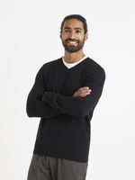 Celio Veviflex Pullover Schwarz