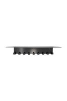 House Doctor cuier de perete din aluminiu 60 x 18 cm