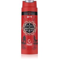 Old Spice Whitewolf gel za prhanje in šampon 2v1 za moške 400 ml