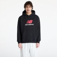 Bluza New Balance Athletics French Terry Logo Hoodie Black M