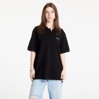 T-shirt Carhartt WIP S/S Carhartt Script Polo UNISEX Black/ White S