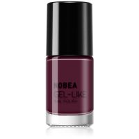 NOBEA Day-to-Day Gel-like Nail Polish lak za nokte s gel efektom nijansa Maroon red #N46 6 ml