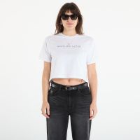 T-shirt Michael Kors Mk Shdw Embssed Logo Tee White L