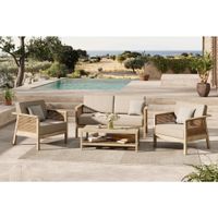 Ambia Garden TERASOVÁ SEDACIA SÚPRAVA drevo, plast