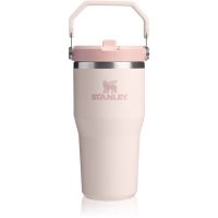 Stanley IceFlow™ Flip Straw Tumbler steklenica za vodo iz nerjavnega jekla Rose Quartz 600 ml