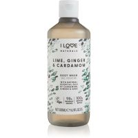 I Love Naturals Lime, Ginger & Cardamom Duschgel 500 ml