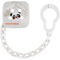 Canpol babies BabiesBoo Soothers Holder retiazka na cumlík Panda 1 ks