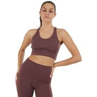 FUNDANGO VEXX Дамско фитнес бюстие, кафяво, размер