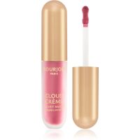 Bourjois Cloud Crème Velvet Matte ruj lichid ultra mat culoare 01 Rose Bonbon 3.1 ml