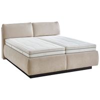 Beldomo - Sleep ČALÚNENÁ POSTEĽ, 180/200 cm, prírodná farba