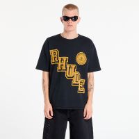 Μπλουζάκι Rhude Collegiate Crest Tee Vintage Black/ Yellow M