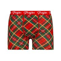 Men's boxers Tartan Frogies Christmas