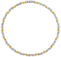 Boccia Titanium Luxusní titanový bicolor náhrdelník 08003-02