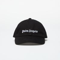 Palm Angels Kids Logo Baseball Cap Black/ White I