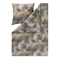 Estella POSTEĽNÁ BIELIZEŇ, interlock džersej, antracitová, 140/200 cm