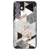 Silikónový čierny obal pre Samsung Galaxy S24+ S926B 5G - Light geometry