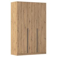 Rauch Möbel SKRIŇA S OTOČNÝMI DVERAMI, dub artisan, 136/229/54 cm