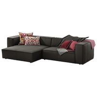 Chilliano ROHOVÁ SEDACIA SÚPRAVA, koža, hnedá