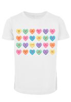 Children's T-shirt Sweet Heart Candy Tee white