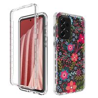DUAL ART Durable ovitek Samsung Galaxy A73 5G FLOWERS