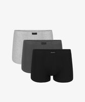 Men's boxers ATLANTIC 3Pack - black/gray/graphite