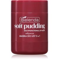 Bielenda Soft Pudding Regenerierende Maske für Lippen Very Cherry 12 g