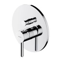 Bateria wannowo-prysznicowa podtynkowa Omnires Y chrom połysk Y1235CR