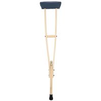 Dřevěná berla podpažní - střední ( 100 - 116 cm )