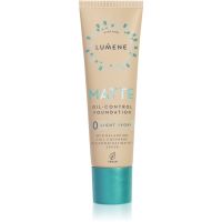 Lumene Matte Oil-Control mattító alapozó SPF 20 árnyalat 0 Light Ivory 30 ml