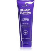 Lee Stafford Bleach Blondes Toning Shampoo шампоан за руса коса неутрализиращ жълтеникавите оттенъци 250 мл.