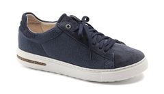 Birkenstock Bend Low Natural Leather-Textile Regular Fit Unisex - Obuv Birkenstock - Modrá - 1019180-8 - Size: 8