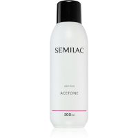 Semilac Liquids čistý acetón k odstráneniu gélových lakov 500 ml